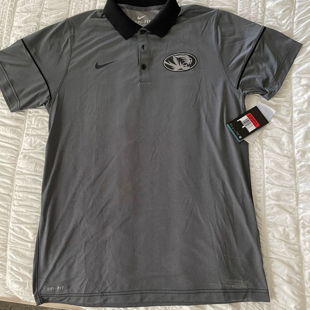 NWT MIZZOU Nike polo